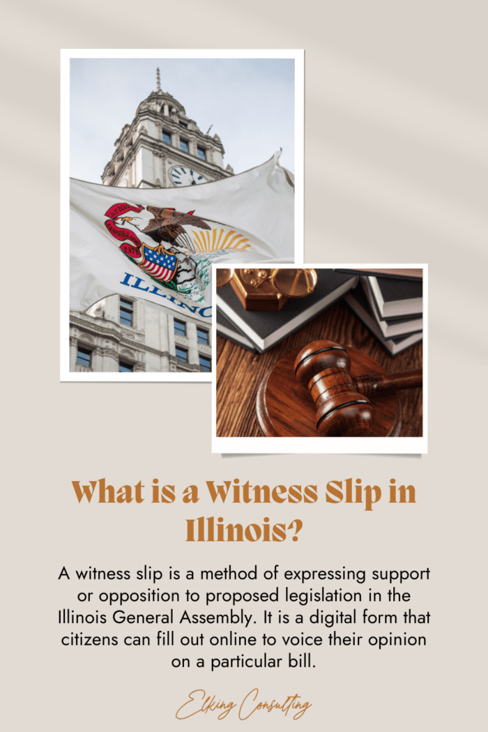 What is a Witness Slip in Illinois?