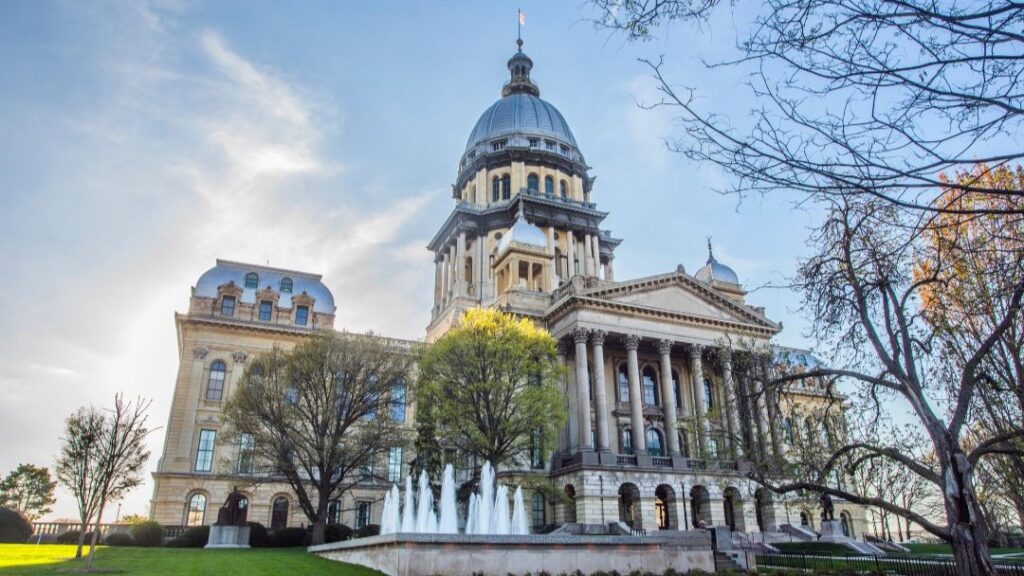 Illinois capitol building, Springfield