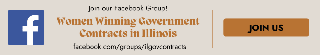Facebook group for Illinois businesses seeking government contract opportunities