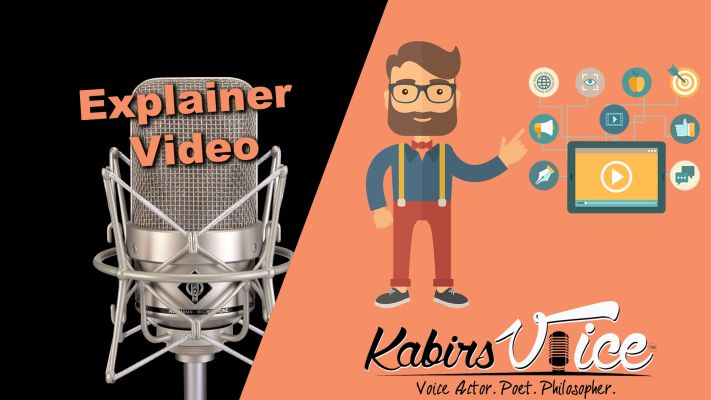 Explainer video voice over talent