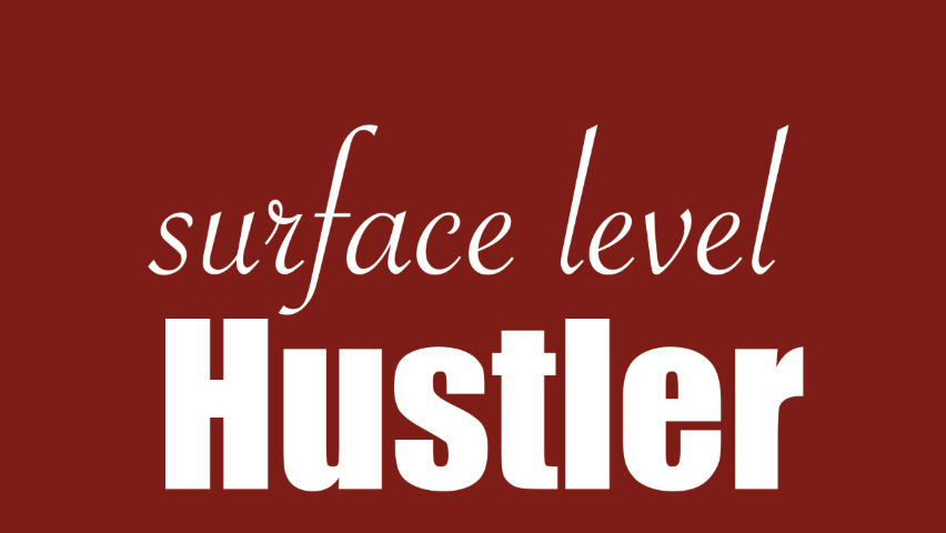 Surface level hustler voice over actor