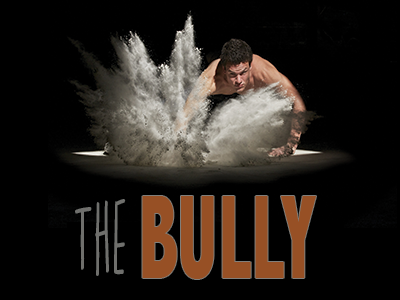 Bully punching the ground