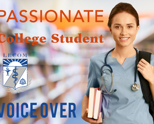 Lake Erie College of Osteopathic Medicine (LECOM) voice over