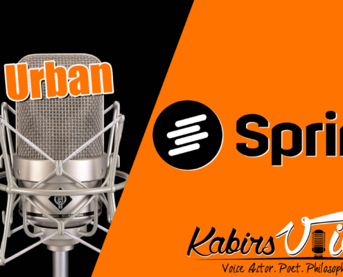 Urban style voice over actor
